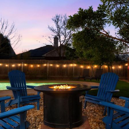 Pool Hottub Firepit Bbq Billiard Ps4 Golf Pflugerville Buitenkant foto